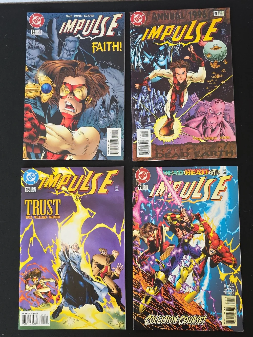 DC Comics Impulse Set Of 4